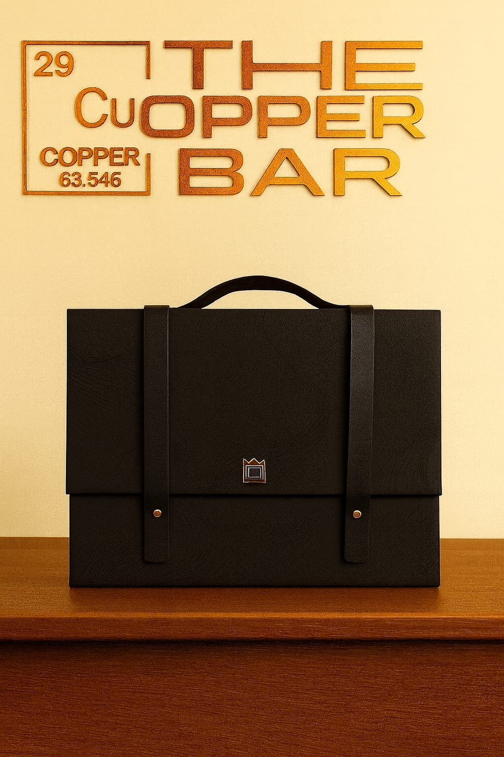 Maleta Aptk The Copper Bar para montar Kits de garrafas 375ml