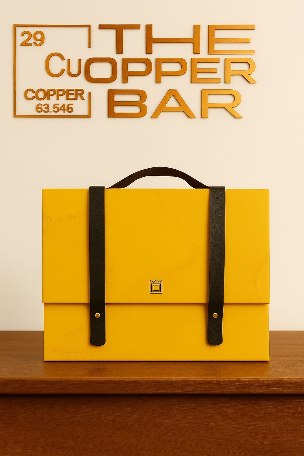 Maleta Aptk The Copper Bar para montar Kits de garrafas 375ml