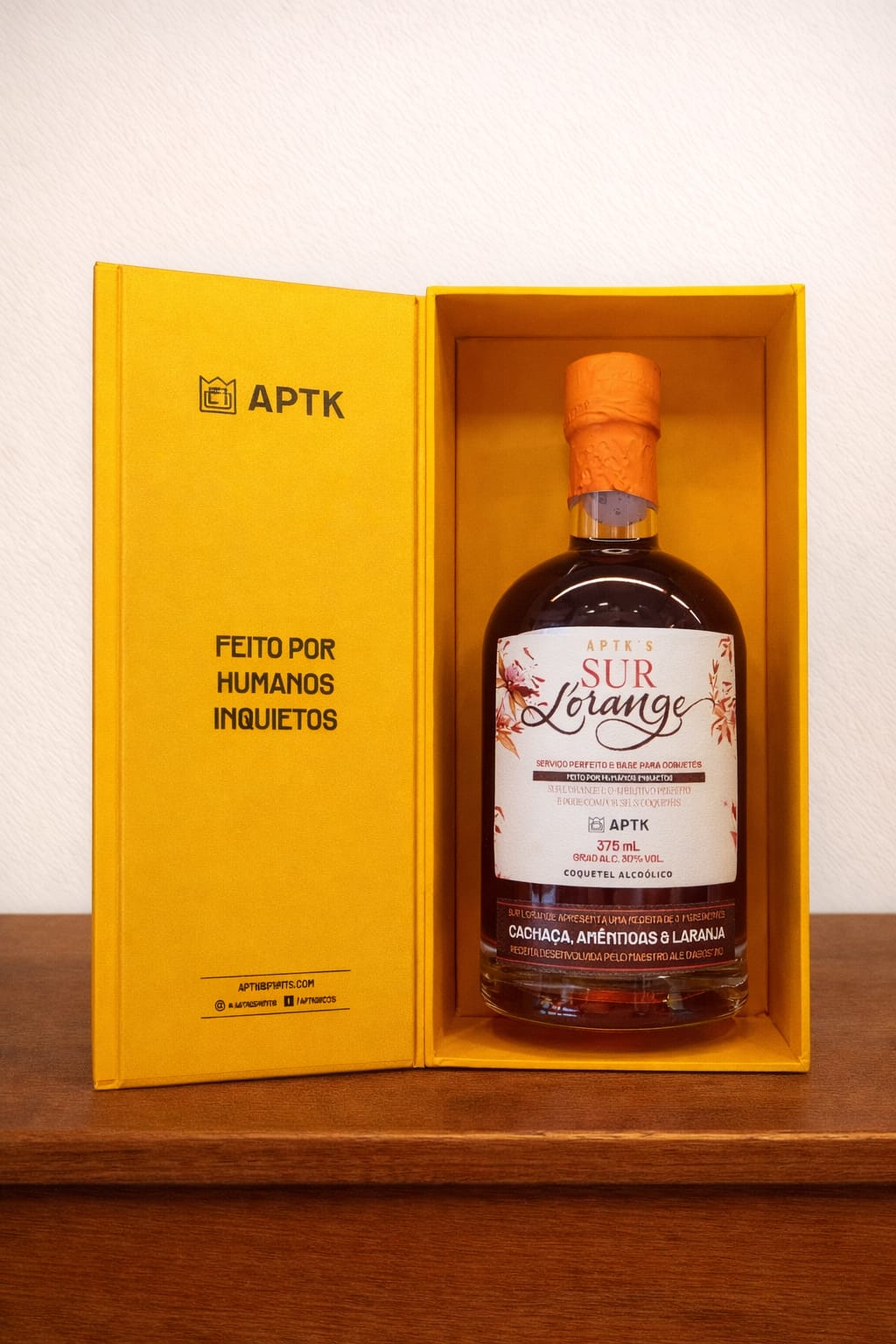 Caixa de Presente para garrafas de 375ml