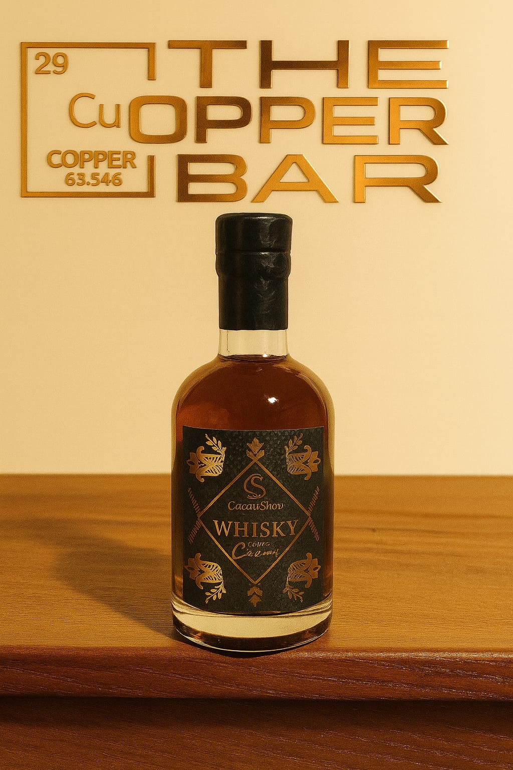 Whisky de cacau da Cacau Show 375ml