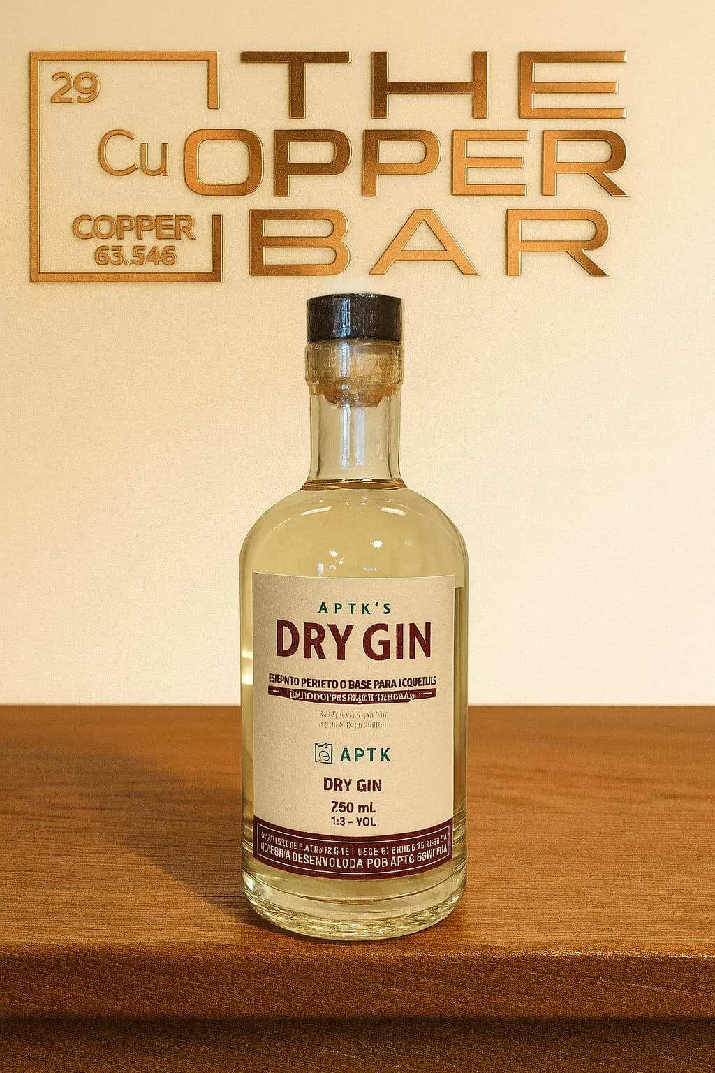 Dry Gin 750ml Aptk